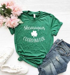 Shenanigans Coordinator shirt, Coordinator Shirt, Shenanigans Shirt, Irish Shirt, Lucky Shirt, shamrock shenanigans, sai