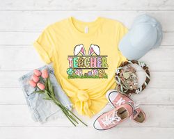 Teacher Easter Shirt, teaching my peeps, Teacher Appreciation, back to school shirt, easter shirt,  bunny shirt, easter