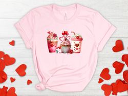 Valentine Coffee shirt, alentine shirt, valentines day shirt, Valentine Tshirt, couples sweaters, xoxo, coffee shirt, ha