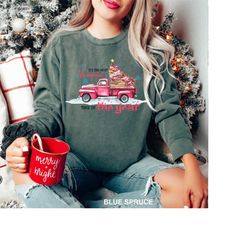 Christmas Sweatshirt, The Most Wonderful Time Of The Year, Holiday Sweaters For Women, Christmas Sweater, Retro Holiday