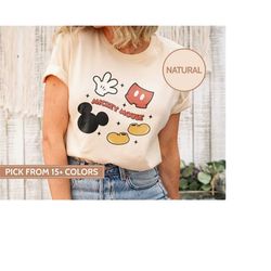 Disney Mickey Things Shirts, Disney Mouse Shirts, Mickey Vintage Shirt, Disney Trip Shirt, Disneyland, Disneyworld Trip,