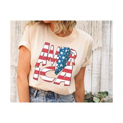 Retro America Shirt, 4th Of July Shirt, Fourth Of July, America The Beautiful, Patriotic USA Gift, USA FLlag Shirt, Unis