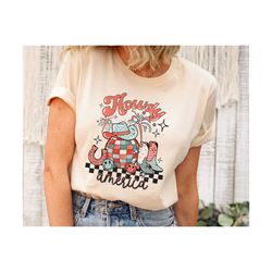 Howdy American Shirt, Western Shirt, Cute Shirt, Western Graphic, Red White & Blue Tee, 4th of July Shirt, Country Music