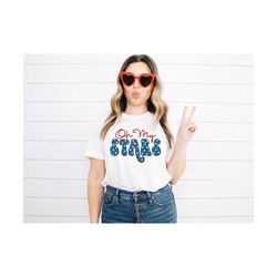 4th of July Shirt, Oh My Stars Shirt, Fourth of July Shirts, Rainbow 4th of July TShirt, For Women ,4th Of July Kids Tod