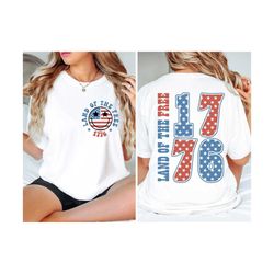 4th of July Shirt Front and Back, USA Shirt, Patriotic Shirt, Fourth of July Shirt, Independence Day, American Flag Shir