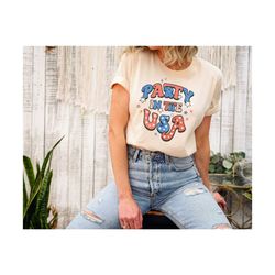Party In The USA Shirt, 4th of July Shirt, Independence Day Tee, USA Patriotic Tee, America Graphic Tee , 4th of July Sh