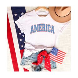 Retro America Shirt, America Shirt, America 4th of July Shirt, America Independence Shirt, America Freedom Shirt, Gift F