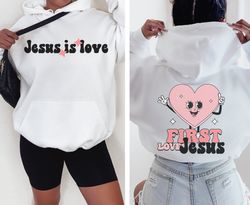 Love Like Jesus, Christian Crewneck, Valentines Day Shirt, Christian T-shirt, Religious Gift, Valentines Day Gift, Bible
