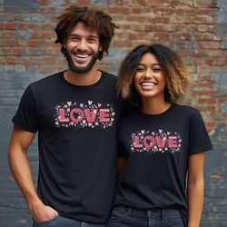 Love Valentines Day Shirts, Matching Love Beauty Valentine SweatSsirt, Gift For Her V Day Hoodie, Couple Magic Love Vale