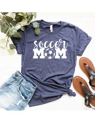 Soccer Mom Shirt, Soccer Team Custom T-Shirt, Personalized Soccer Girl Tee, Soccer Mama Gift, Soccer Player Unisex Appar