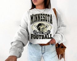 Minnesota Football sweatshirt, Minnesota Football Sweatshirt, Vintage Style Minnesota Football shirt, Sunday Football, f