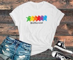 Pride Shirt, Different shirt, Pride tee, Pride Month, lgbtq shirt, anti racism shirt, rainbow shirt, Bisexual Pride Shir