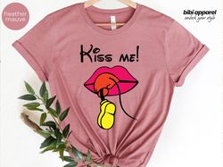 Kiss Me T-shirt, Mickey Kiss Me Shirt, Mickey Shirt, Disney Shirt, Disney Trip Shirt, Disney Family Shirt, Holiday Shirt