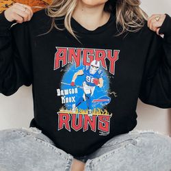 Buffalo Bills Dawson Knox Angry Runs Shirt, Bills Angry Runs Sweatshirt