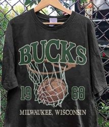 milwaukee basketball vintage shirt, milwaukee 90s bucks basketball graphic tee, retro milwaukee hoodie for women and men