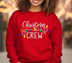 Christmas Crew Shirt, Family Christmas Sweatshirt, Family Christmas Pajamas, Christmas Shirt, Toddler Christmas Shirt, H