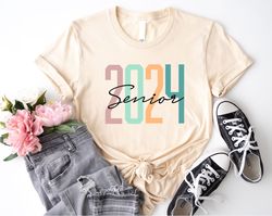 Senior 2024 T-Shirt, Graduation 2024 T-Shirt, Back To School Gift T-Shirt, Senior Gift Graduation Shirt, Graduation Shir