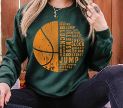 basketball heart sweatshirt, basketball shirt, basketball mom shirt, girl basketball shirt, basketball heart shirt, bask