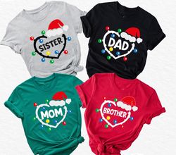 Santa Hat Christmas Shirt, Christmas Family Shirt, Santa Hat Shirt, Christmas Funny Shirt, Christmas Tee, Merry Christma