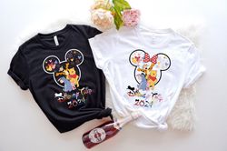 Custom 2024 Disney Family Vacation Shirts, Family Matching Shirt, Disney Family Shirts 2024,Winnie The Pooh Disney Shirt