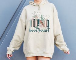 Booktroverts Sweatshirt, Bookworm Gifts, Book Lover Hoodie, Book lovers gifts, Book Lover Gift, Bookworm Gift, Book Swea