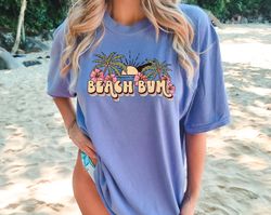 Comfort Colors Beach Bum Tshirt, Vacation Tshirt, BeachBum Shirt, Beach Shirt, Summer tshirt, Summer Tee, summer Unisex