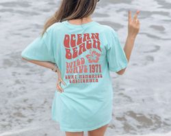 Comfort Colors Ocean Beach Shirt- Aesthetic Tee, Trendy Shirts California Shirt trendy oversized VSCO Shirts words on ba