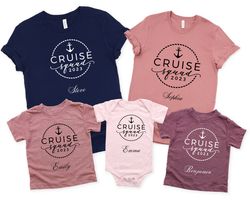 Cruise Squad 2023,  Matching Family Shirts for 2023 Vacation, Cruise Squad Shirts, Family Cruise Clothes,Family Shirts