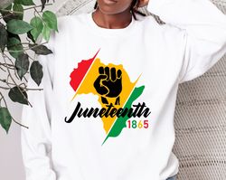 Juneteenth Sweatshirt,Juneteenth Afro Freeish Hoodie, Freeish Since 1865,2023 Black Independence Day, Black Lives Matter