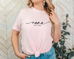 Nana T-Shirt, Gift for Nana, Gift for Grandma, Gift from Grandkids, Promoted to Nana, Nana Birthday Gift,Nana Mothers Da