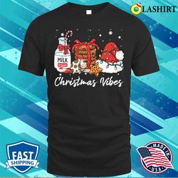 Christmas Vibes Santa Claus Lights Family Matching Pajamas T-shirt - Olashirt