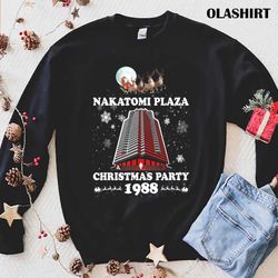 New Nakatomi Plaza 1988 Christmas Party T-shirt , Trending Shirt - Olashirt