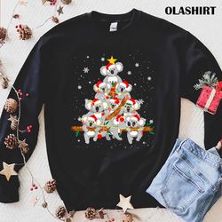 New Koala Christmas Tree Ornament Decoration Funny Xmas T-shirt - Olashirt