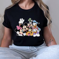 Disney Shirt, Mickey And Friends Shirt, Mickey And Friends Minnie Donald Daisy Goofy Pluto Shirt, Disney, Disneyland Shi
