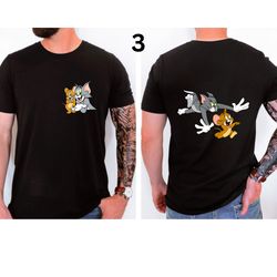 Funny Tom And Jerry Shirt, Tom Shirt, Jerry Shirt, Tom And Jerry, Cartoon Shirt, Gift For Kids, Gift For Friends, Casual