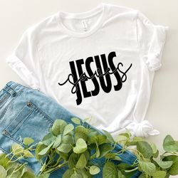 Jesus Saves Shirt - Religious T-Shirt - Church Shirt - Cute Believer Shirt - Christian Shirt - Faith Tee - Inspirational