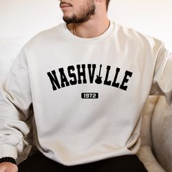 Nashville Tennessee Sweatshirt, Nashville TN Unisex Sweats, Nashville Vacation Group Shirt, Nashville Sweat, Trendy shir
