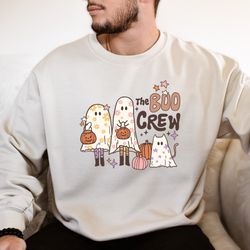 The Boo Crew Halloween Family Matching Sweat for Spooky Parties  Festive Gatherings