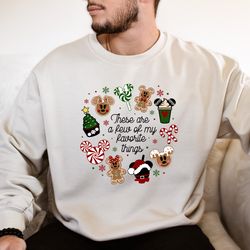 These Are a Few of my Favorite Things Sweatshirt, Disney Christmas Shirt, Disney Christmas kids Shirt,Cute Christmas, Di