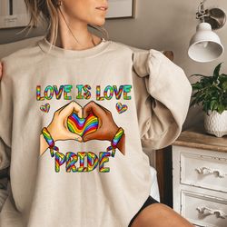Love is Love Shirt, Love is Love Shirt, Rainbow Shirt Retro, LGBT Shirt, Pride Shirt, Equality Shirts, Equality Shirt