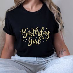 The Birthday Girl Shirt, Birthday Party Girl Shirt, Birthday Squad Shirt, Youth Birthday Girl Shirt, Birthday Shirt, Bir