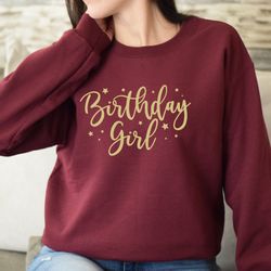 The Birthday Girl Shirt, Birthday Party Girl Shirt, Birthday Squad Shirt, Youth Birthday Girl Shirt, Birthday Shirt, Bir