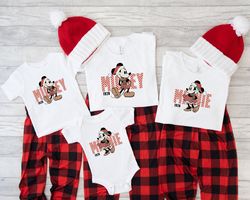 Christmas Disney Mickey and Minnie Shirts, Family Christmas Disney Tshirt, Christmas Vacation, Christmas Gift, Disney Ch