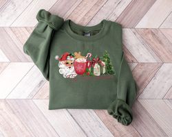 Tis The Season Christmas Santa Sweatshirt, Merry Christmas Santa Crewneck, Christmas Sweater, Cute Winter T-shirt, Chris