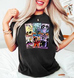 Villains Tarot Cards Shirt, Bad Witches Club Sweatshirt, Halloween Villains Characters T-shirt, Halloween Gifts, Scary H