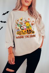 Winnie The Pooh Halloween Shirt, Funny Pooh Halloween Shirt, Pooh Retro Halloween Family, Disneyland Halloween Family Sh
