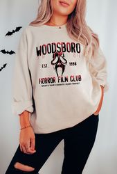 Woodsboro Horror Club Shirt, Horror Film Club Shirt, Scary Halloween Shirt, Spooky Season Shirt, Scream Ghost Shirt, Com