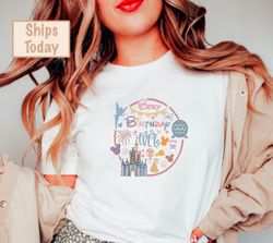 Disney Birthday Girl Shirt, Disneyland Birthday Girl Shirts,Matching Disney Retro Park Women Paste, Disneyworld Disneyla