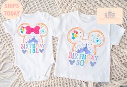 Disney Birthday Shirt, Disney Birthday Girl Shirt, Mickey And Friends Birthday Shirt, Disney Birthday Squad, Disney Birt