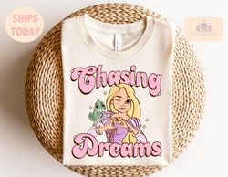 Disney Tangled shirt, Disney Rapunzel shirt, Tangled shirt, Rapunzel shirt, Chasing dreams shirt, Pascal shirt, Tangled